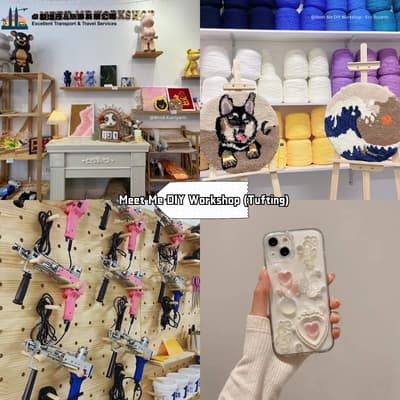 Meet Me DIY Workshop (Tufting) - Day Trip